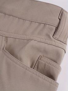 Men's Military Tactical Cargo Pants, Lots Of Pockets, Waterproof, Wear Resistant, Casual Cargo Pants - Màu be - Xem 11