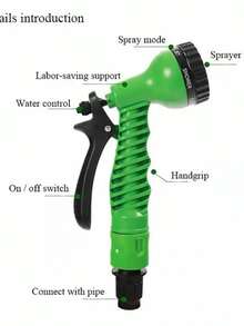 Garden Hoses & Accessories - Green - View 6