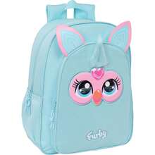 Furby Trolley-Adaptable Backpack With Padded And Breathable Back - School Backpack With Adjustable Straps And Top Handle, Large Capacity Main Compartment + Additional Pockets - Officially Licensed Design For Boys And Girls - Standard - View 3
