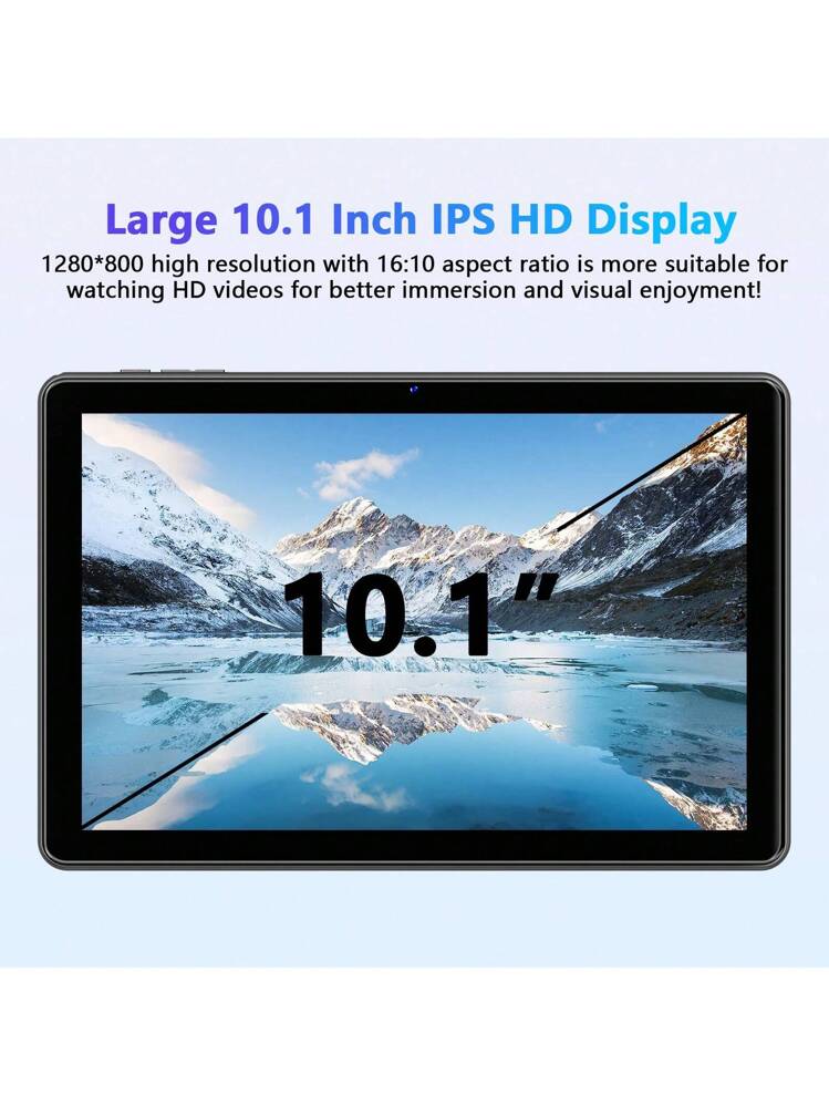 Qetupa 10.1インチ Android 14 タブレット、4GB RAM + 128GB ROM、A523