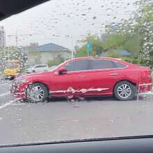 Película impermeable para coche, película impermeable para ventana lateral, película impermeable universal de gran tamaño - Azul - Ver 2