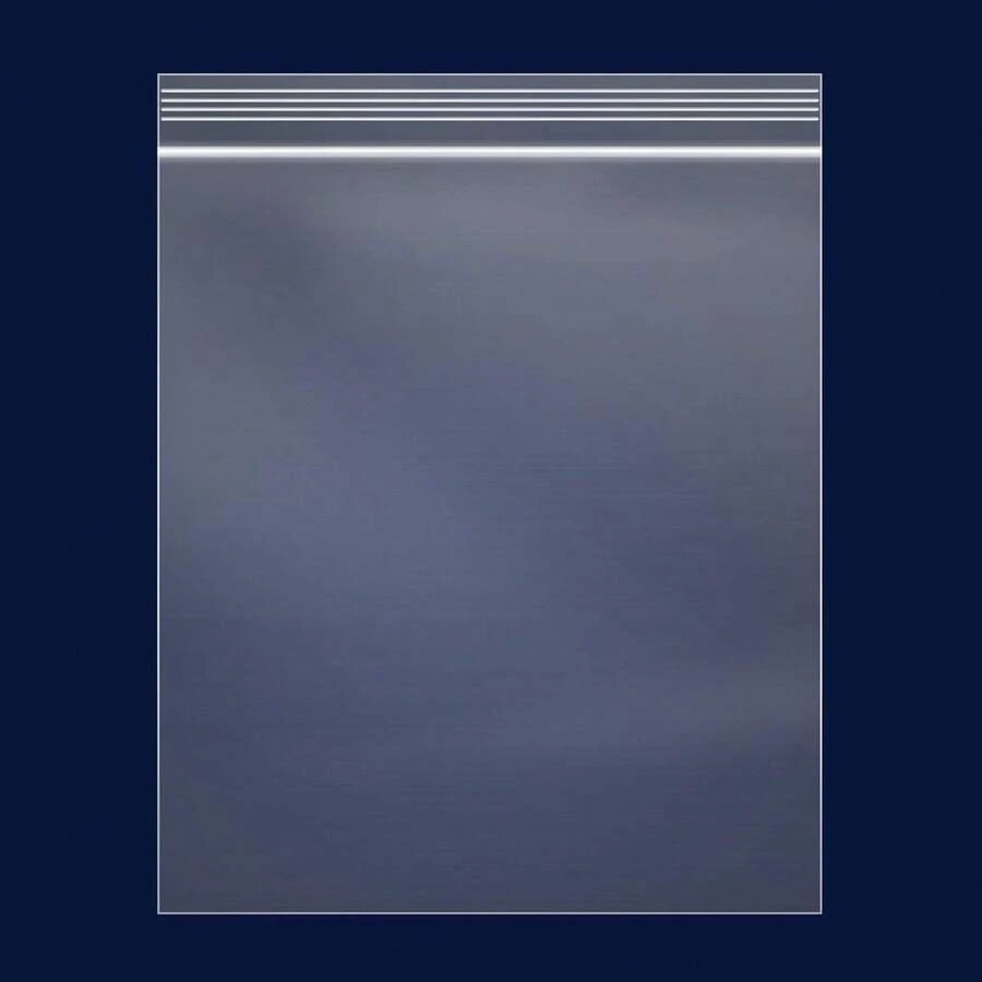 100 Pieces Of Transparent Self-Locking Self Sealing Bags, Made Of Strong And Durable Materials, With Sealed Zippers To Prevent Leakage, Providing Peace Of Mind For Snack And Candy Packaging - 無色 - 查看 1
