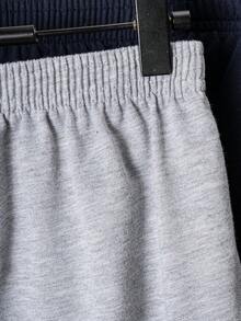 3 件套青少年男孩多口袋休闲工装短裤，适合日常穿着、度假和运动