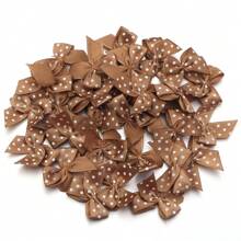 30pcs/Pack Mini Oil Drop Dot Bows, 2.5cm, DIY Accessories For Lingerie, Socks, Manicure, Hair Ornaments, Jewelry Decorations