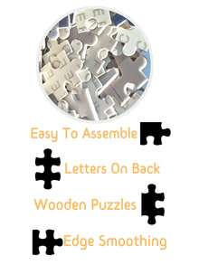 1 pieza Rompecabezas personalizado con marco o solo rompecabezas, rompecabezas personalizado para Halloween/Navidad 2025/Decoraciones navideñas/Decoraciones del hogar navideñas, Embruja tu hogar - Multicolor - Ver 6