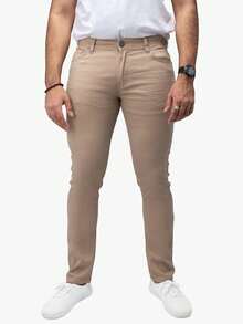 Men's Stretch Commuter Pants - Stone - View 1