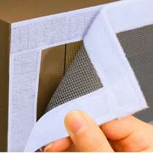 1pc Window Mesh Screen, Anti-Mosquito Netting, Easy Installation Self-Adhesive No Drilling Required, Invisible Home Window Screen - 1pc - View 4