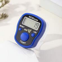1pc Mechanical Tally Counter/Clicker, Finger Ring Counting Tool - Multicolor - View 12