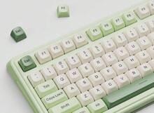 HP K360 键盘鼠标套装 / 单键盘 98 键布局，自然灵感背光，低饱和度绿色灯光，静音按键 + 简约办公设计，兼容笔记本电脑和台式机，提供红色、白色和灰色三种颜色 [单键盘] - 赤白灰[單一鍵盤] - 查看 6