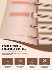 Set di 32/20/15 pezzi di ciuffi per trucco morbidi, ciuffo per cosmetici, bellezza, fondotinta, pennello per cipria, trucco, correttore, illuminante, ultra-soffio, capelli sintetici di alta qualità per il trucco quotidiano