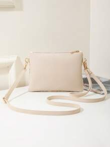 Bolsa de playa mini con correa de muñeca y monedero, bolso de hombro cruzado para mujeres, nueva mochila pequeña y versátil para primavera/verano, bolso cuadrado dulce