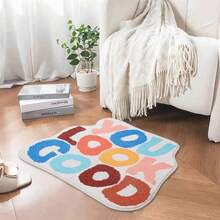 你看起来真棒”可爱又有趣的浴室垫 - 防滑、吸水橡胶背衬地毯，适用于女孩的浴室装饰 | 完美的情人节礼物、生日、毕业、家居装饰、卧室装饰、厨房装饰、客厅装饰、办公室装饰、家居装饰、客厅、浴室地毯、房间装饰、美学学校装饰、学校惊喜、宿舍装饰、返校地毯