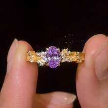 1 pièce Bague anneau de pigeon œuf diamant éclat style ancien rempli d'étoiles point foré brossé tempérament