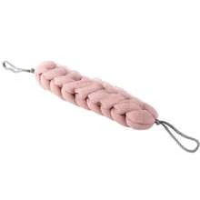 1 件/套 带编织手柄的去角质背部磨砂膏 - 家用沐浴身体泡沫网 - 男女通用网状淋浴背部磨砂膏 - 彩色 - 查看 6