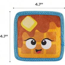 Outward Hound Tough Skinz Durable Squeaky Dog Toy With Two Tough Layers, Watermelon, Red, Medium - Bánh quế - Xem 7