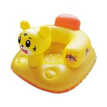 WholeNight 1 件套充气儿童座椅，婴儿学坐椅，落地式儿童座椅 - 内置泵，便携式婴儿座椅，婴儿浴盆座椅，适合 3-36 个月