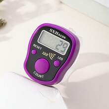 1pc Mechanical Tally Counter/Clicker, Finger Ring Counting Tool - Multicolor - View 11