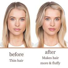 合成发垫隐形无缝接发夹增加头发顶部侧盖假发片