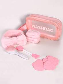 16PCS Face Cleaning Set, With Face Brush, Mud Film Brush, Convenient Skin Care Cleaning Set, Perfect Gift For Women