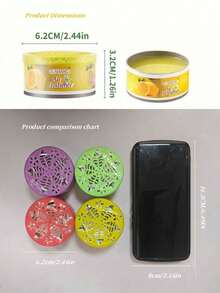 1/2/3/4块装空气清新剂香氛，固体香氛空气清新剂，厕所除臭剂，持久留香固体香氛凝胶，适用于卧室/浴室、家居/房间装饰/汽车/桌面装饰，香氛礼品