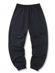 Pantalones jogger con cordón y estampado de letras para hombres, de ajuste holgado y casual con bolsillos, aptos para primavera/otoño, adecuados para vacaciones, actividades al aire libre, ir al trabajo, pesca, campamento, regalo para novio/esposo