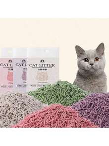 2.3kg/6L Instant Original Flavor Tofu Cat Litter, Non Stick To The Bottom And Wall