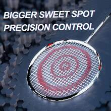 Juego de Raqueta de bádminton con 3 pájaros de bádminton, 2 Raquetas de bádminton, 2 Raquetas de bádminton, 1protable Bolsa de Raqueta de bádminton para Entrenamiento, Azul Deportivo - 1 - Ver 7