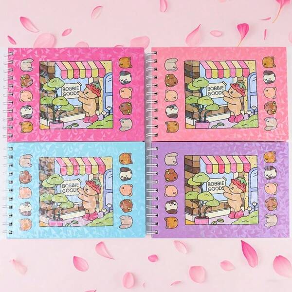 1PC Girl Moments/BOOBIES GOODS LIVRO DE COLORIR/Cozy Friends: Livro de colorir para adultos e adolescentes com cenas aconchegantes e personagens animais fofos para relaxamento (livros de colorir confortáveis e aconchegantes), volta às aulas, material escolar