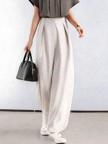 A Popular Item. Ladies Suit. Two-Piece With T-Shirt And Pants. Casual Suit. Elegant For Commuting. Fashionable. - Mixed Colors - View 3
