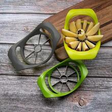 1Pcs Multi Functional Stainless Steel Fruit Slicer, Easy To Slice And Remove The Core! - Black - View 2