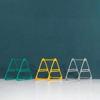 1pc Easy Installation No Drill Required Balcony Clothes Rack, Versatile Removable Laundry Room Organization Storage Stand Perfect For Washing Machine Shelf, Ideal For Small Spaces, Stylish And Functional Home Decor, Enhance Your Laundry Experience With This Space-Saving Solution, Perfect For Seasonal Use And Everyday Convenience