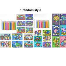 1pc Random Color Sand Art Bottle DIY Set, Creative Handmade Shaker Bottle Sand Painting Arts & Crafts Kit, Suitable For Children, Birthday, New Year 2025, Back To School, Gifts - Multicolor - View 11