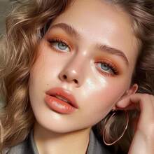 Pestañas postizas con aspecto natural y kit de pegamento, pestañas postizas 3D rizadas y cortas, pestañas postizas naturales con tiras suaves, paquete de 5 pares de pestañas (J03) - Negro - Ver 6