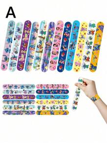 Disney Disney 12pcs/24PC/36PC Disney Lilo & Stitch Stitch Cartoon Character Pattern Type Bracelet,Clap Bracelet Suitable For Gift And Party Wear, Theme Party Bracelet, Suitable For Birthday, Party, Classroom Decoration And Classroom Reward, Party Decoration | Theme Party Decoration