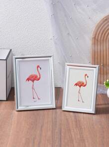 2-In-1 American Style Photo Frame, Can Be Hung On Wall Or Placed On Desk (Photo Paper Included, Random Delivery), Suitable For Home, Bedroom, Dining Room, Living Room