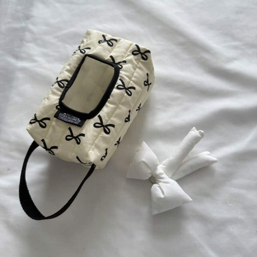 Car Tissue Box - 米色 - 查看 1