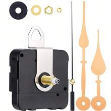 1 套金属时、分、秒和时钟，1 秒高扭矩 I 轴，挂钟，石英钟机芯，家居装饰，房间装饰