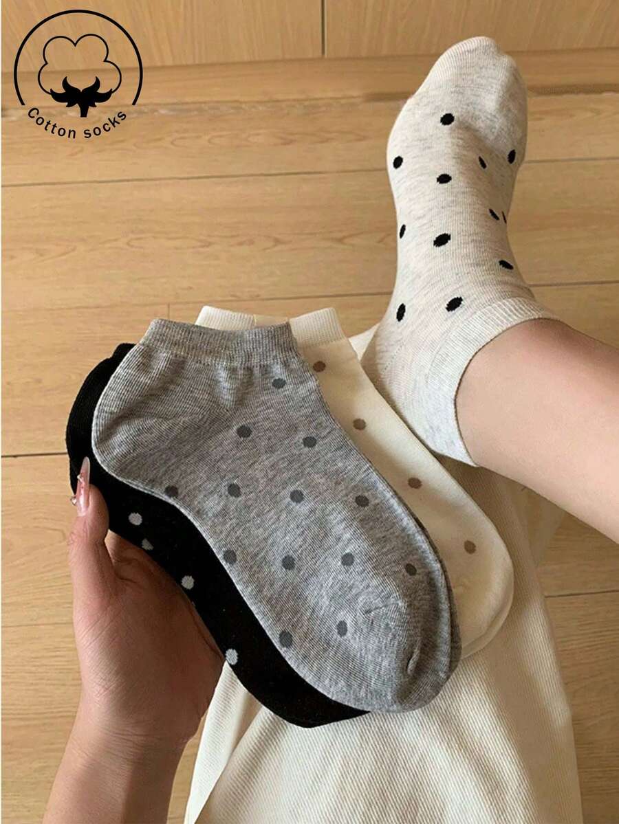 20/15/1/3/5/10 pares de calcetines de algodón para mujer, calcetines cortos, calcetines invisibles, calcetines blancos, calcetines negros, calcetines para mujer, calcetines lindos, calcetines para niñas, para otoño/invierno/primavera/verano, con detalles de malla transpirable, diseño de agujero con guía de respiración, absorción de humedad, suaves y lisos, aptos para diversas vacaciones, deportes, ocio, negocios y otros usos diarios, se pueden usar durante todo el año, las combinaciones de colores son aleatorias. - Multicolor - Ver 1