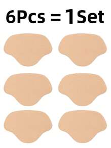 6/12 Pcs(6Pcs/Set) Shoe Heel Protectors - Self-Stick Wear-Resistant Patches For Shoe Linings, Anti-Slip Cushion Pads For Leather/Canvas Shoes, Durable Foot Care Accessories For High Heels/Sneakers | Blister Prevention & Lining Reinforcement | Invisible Footwear Rescue Kit