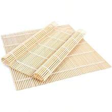 2 Pack Bamboo Sushi Rolling Mat, Sushi Roll Maker,Sushi Making Kit, Bamboo Sushi Rolling Mat,Sushi Maker(9.5" X 9.6") - 2 - Xem 6