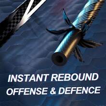 Juego de Raqueta de bádminton con 3 pájaros de bádminton, 2 Raquetas de bádminton, 2 Raquetas de bádminton, 1protable Bolsa de Raqueta de bádminton para Entrenamiento, Azul Deportivo - 1 - Ver 6