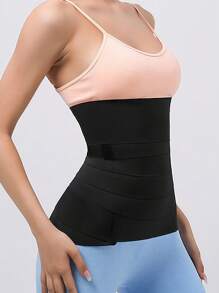 1pc Women Waist Wrap Corset Belt Elastic Adjustable Postpartum Abdomen Shaper