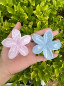 3 pezzi/5 pezzi Fermagli per capelli con texture in marmo puro a forma di margherita, stile coreano, accessori per capelli a forma di fiore per donne con capelli sottili, accessori per capelli, fermagli per capelli, pinze per capelli, molletta per capelli, morsetti per capelli, accessori da spiaggia