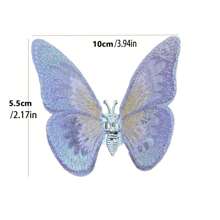 Pegatinas decorativas con mariposa voladora para accesorios de bicicleta de carretera, bicicleta de montaña, paredes del hogar, jardín y dormitorio - Incluye adhesivo