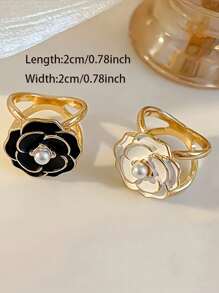 3pcs/Set Elegant Golden-Tone Faux Faux Pearl Scarf Clips,Scarf Buckle, Versatile Knot Holders For Women'S Fashion Accessories, Perfect For Parties, Daily Wear, And Gift Giving