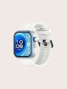 1 pièce Bracelet de montre connectée en silicone de couleur unie et sportif à dégagement rapide, compatible avec Huawei Watch Fit 3 / 4 / 4 Pro - Watch Fit 3/4 - Voir 19