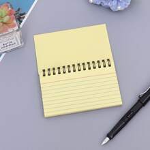 1pc Simple Wired Spiral Notebook, Color Pages, Tearable Binding, Office Supplies Diary Stationery Notebook Back To School Color Coil Book Student Notebook Highly Attractive Fresh And Simple A6 Notepad Record Diary