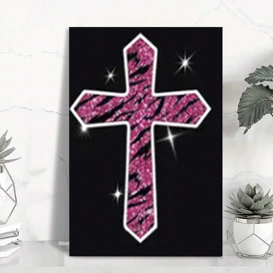 Framed 2D Flat 1pc  97 Decor Mcbling Trashy Y2k Room Decor Aesthetics - Early 2000s Room Decor Y2k Poster, Hot Pink Image Wall Art Printing Posters Wall Decor Prints For Living Room Bedroom Decor Wall Art Poster Gifts For Friends And Family  2D Flat, Perfect For Room Decor - Framed - View 1