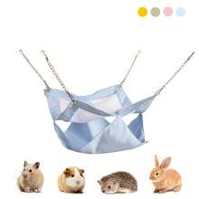 ITANDME Bunk Guinea Pig Hammock, All Seasons Ferret Hammock For Cage With Large Opening, Breathable Screen & Sturdy Hooks, Hamster Hideout For Hamster Ferret Rabbit Guinea Pig Sugar Glider - Multicolor - View 5