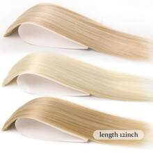 合成发垫隐形无缝接发夹增加头发顶部侧盖假发片